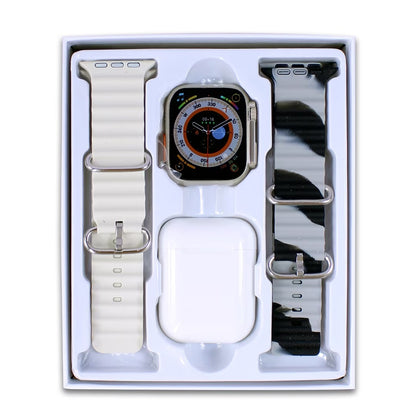 Super Combo Reloj Ultra 8 + Audífonos I12 Ew